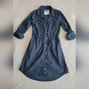Levi's girls dress size 10-12 blue
